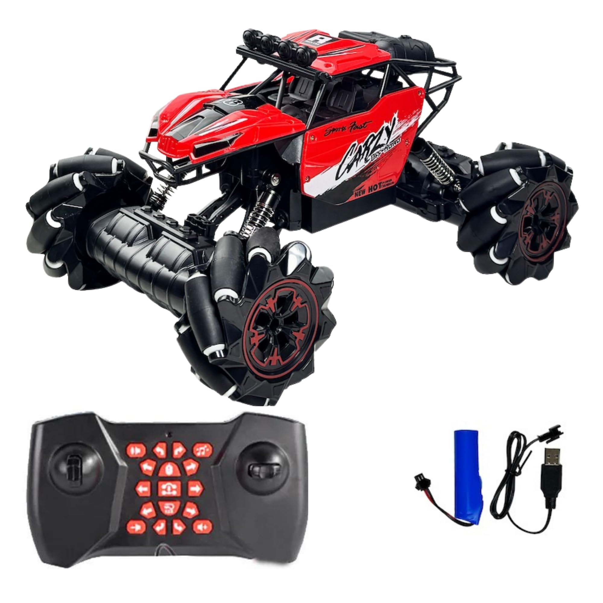 Oyuncak 2.4 Uzaktan Kumandalı 4X4 Full Fonksiyon Drif Atabilen