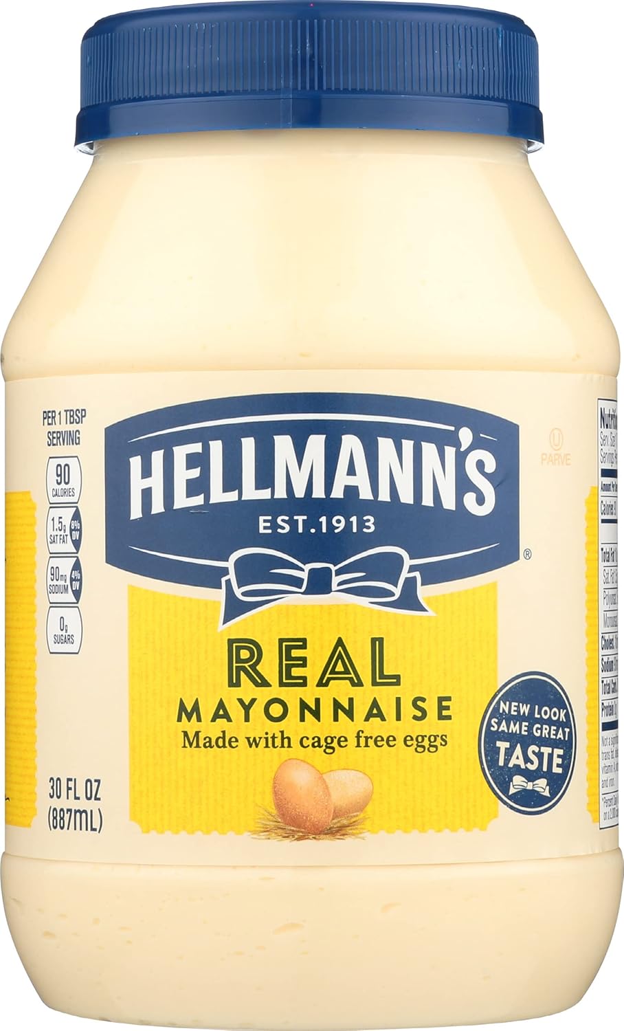 Hellmann's Mayonnaise Real Mayo, 30 Ounce (Pack of 15)