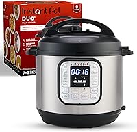 Instant Pot Duo 7-in-1 8-Quart Electric Pressure Cooker: Slow Cooker, Rice Cooker, Steamer, Sauté, Yogurt Maker, Warmer - 800+ Recipes App