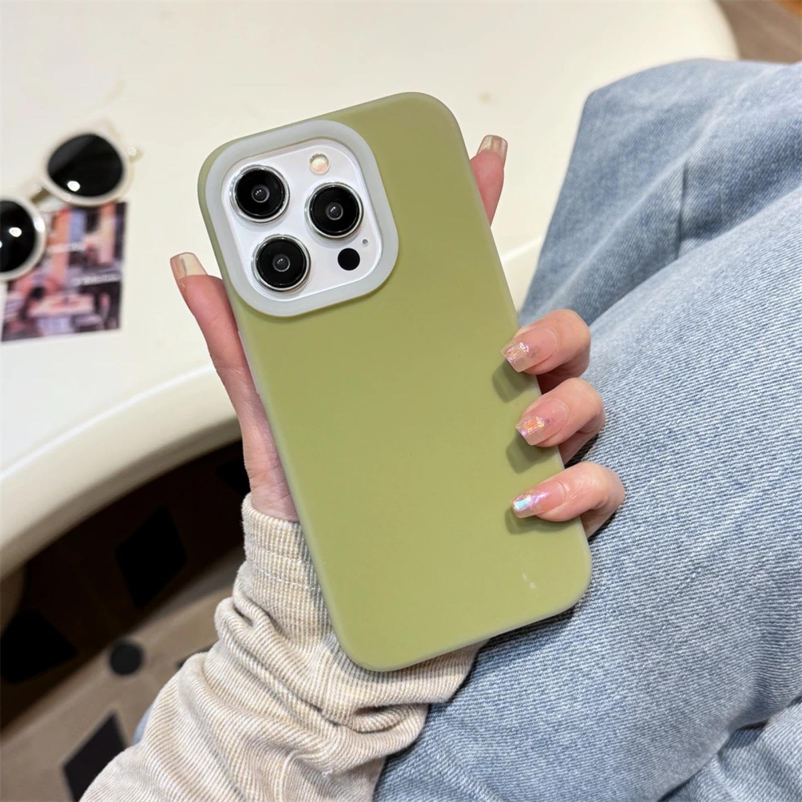 Coque iPhone 16 antichoc silicone liquide évite les chutes - 7