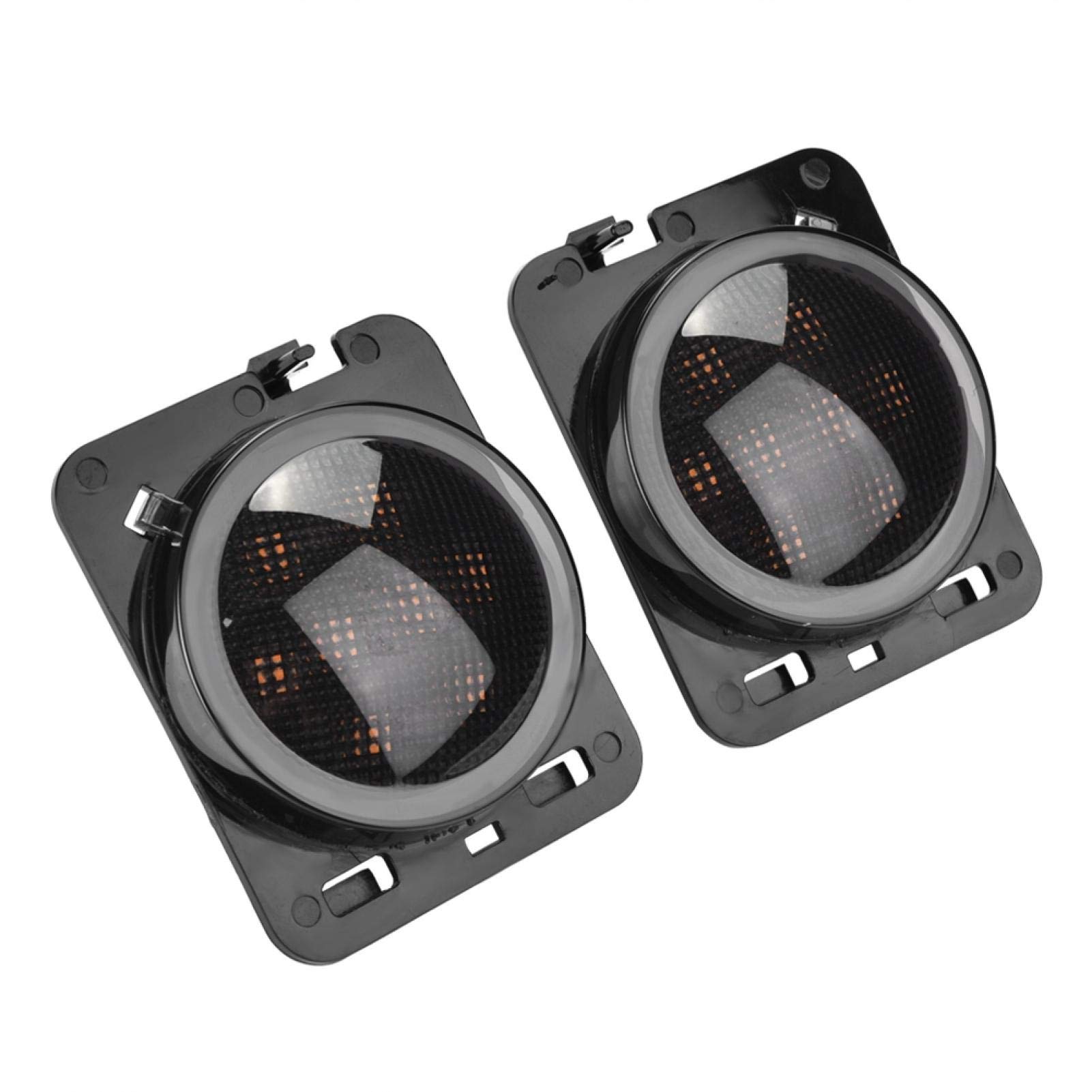 Yctze Accessori 90 - Coppia Di Indicatori Di Direzione Laterali A Led Per Parafango Adatti Per Adatto Per Adatto Per Jk 2007-2015 Indicatori Frecce Auto Led