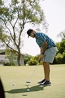 Vista 7 de BRIMZ Golf Performance Hat - Tee Holder & Magnetic Ball Marker - Breathable, Sweat & Water Resistant Golfing Snapback Hat Beers & Bogeys - Black