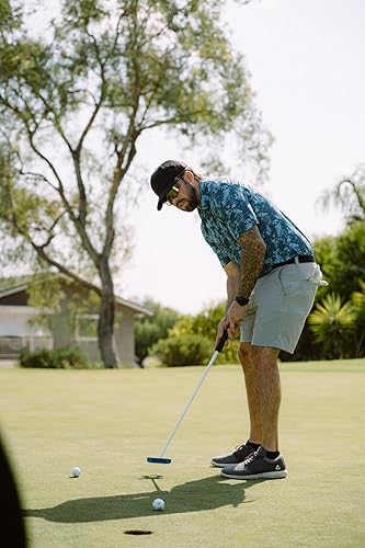 Miniatura 7 de BRIMZ - Sombrero de golf de alto rendimiento - Soporte para tee y marcador de bola magnético - Sombrero Snapback transpirable, resistente al sudor