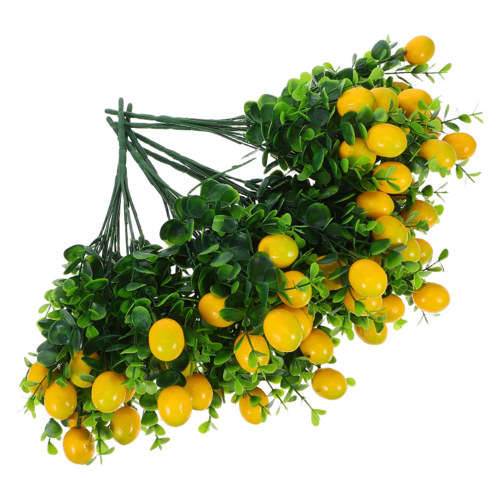 STOBAZA 8 Pezzi Eucalipto con Bouquet Artificiale Verde Realistico Decorativi Manutenzione per Fotografia