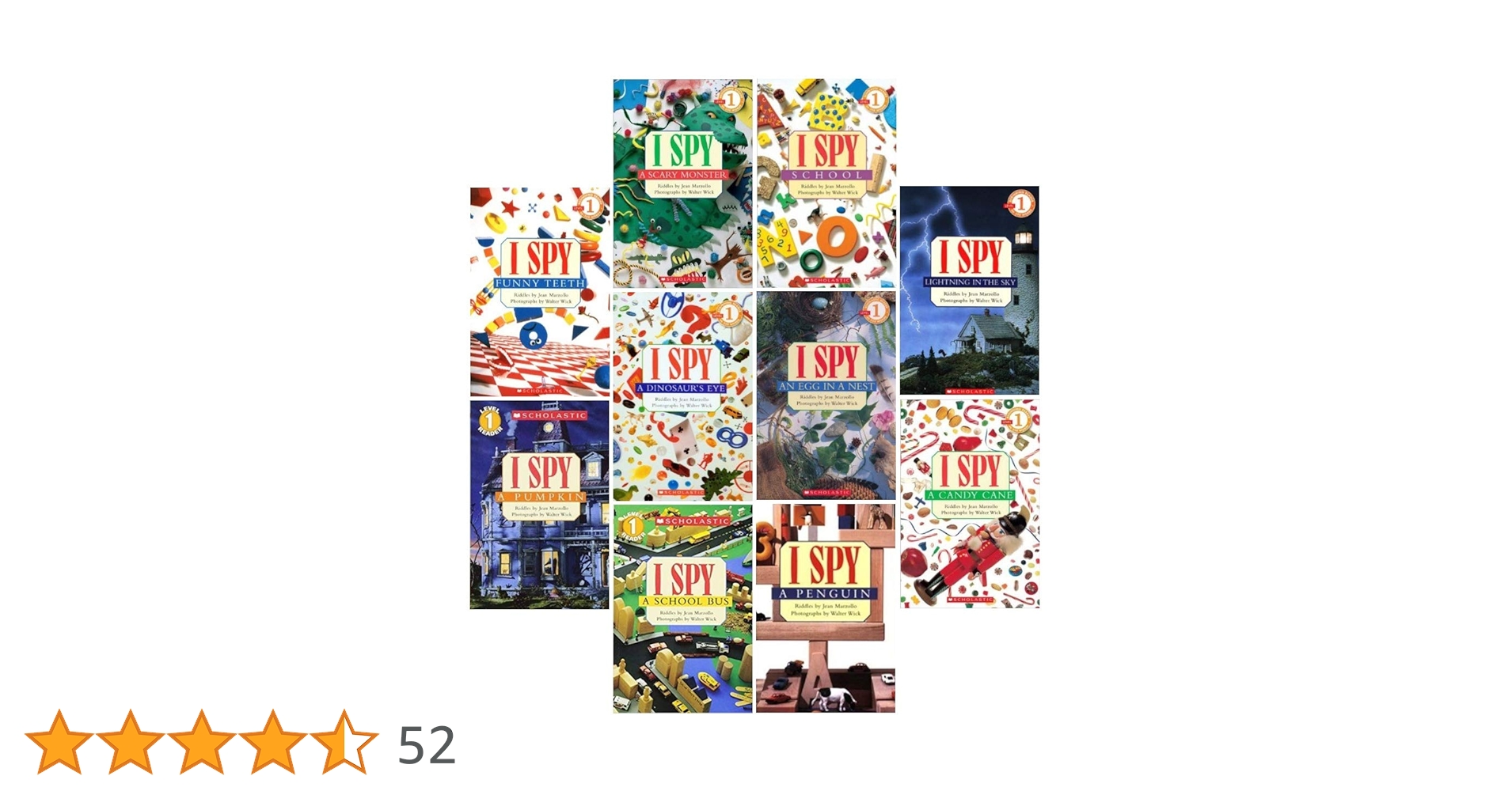 新品！I Spy 英語絵本 超お得！10冊セット【激レア】入手困難 Amazon.co.jp: I Spy Readers Complete 10-Book Set : 本
