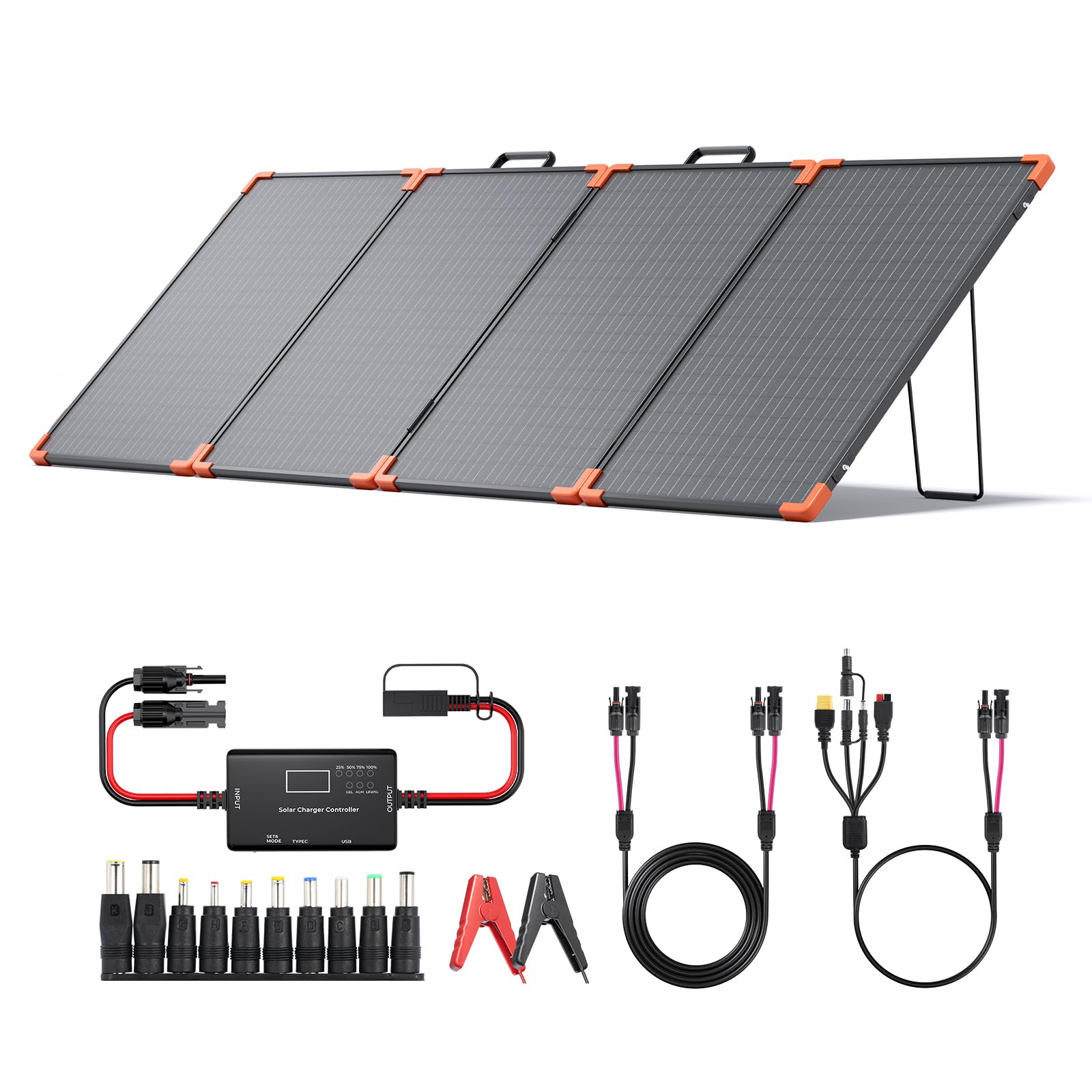 Amazon.com : 200 watt Portable Solar Panel with 20A PWM