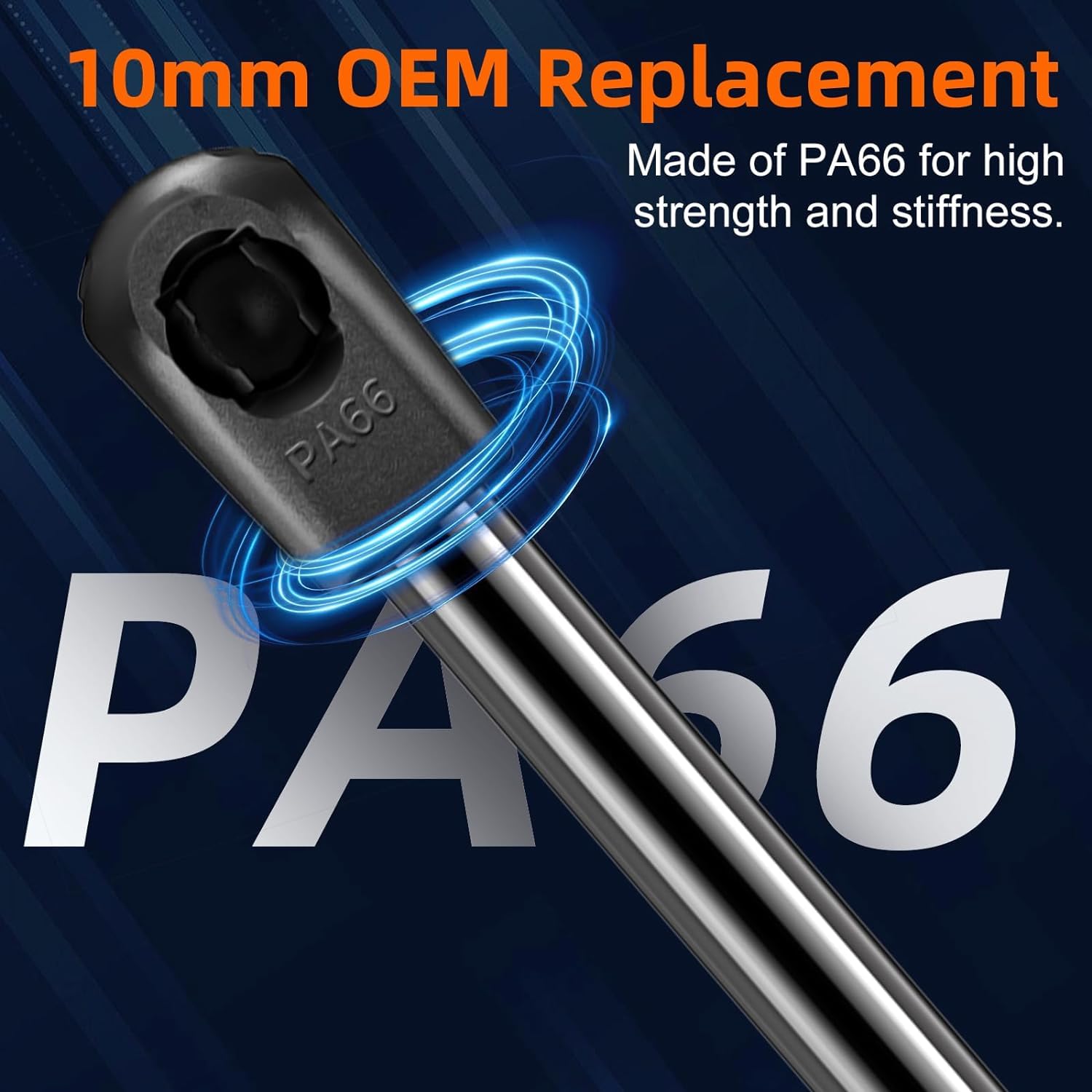 4B671122 4B-671122 - Soporte de elevación de capó compatible con Dodge Ram 1500 2500 3500 2009-2020, Ram 1500 Classic 2019-2022, repuesto # 5537 2572AB, 55372572AB 2 unidades