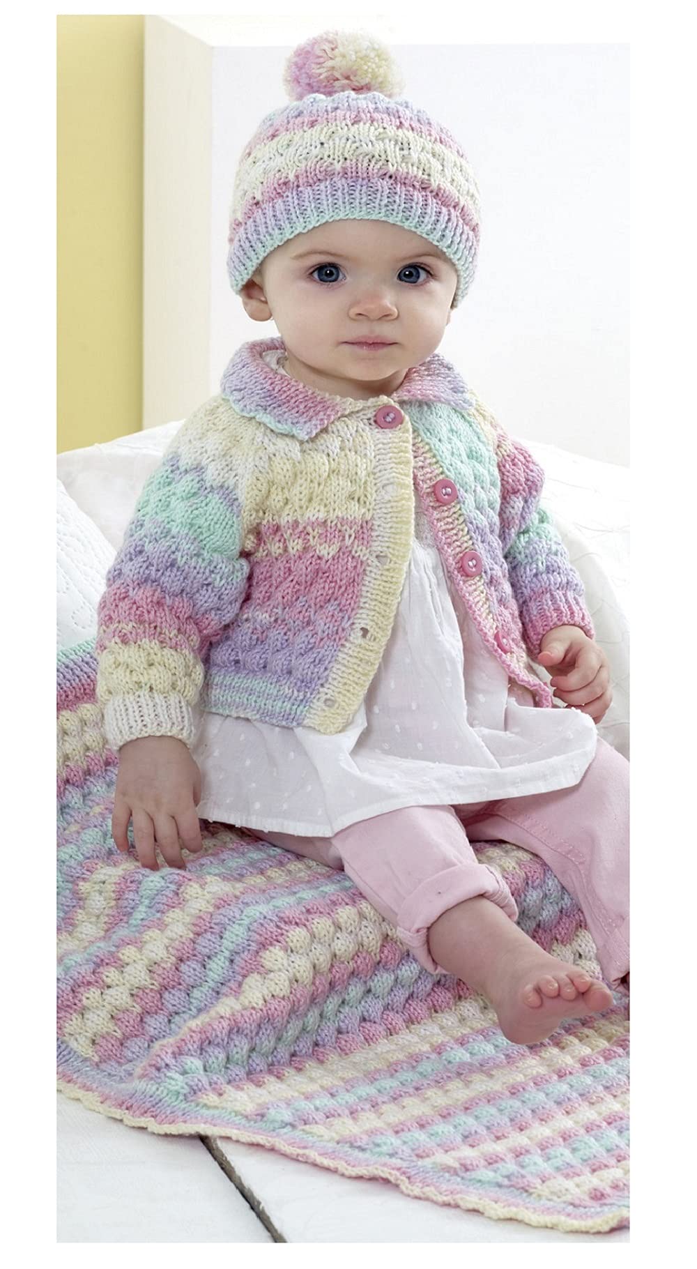 King Cole 5420 Knitting Pattern Baby 