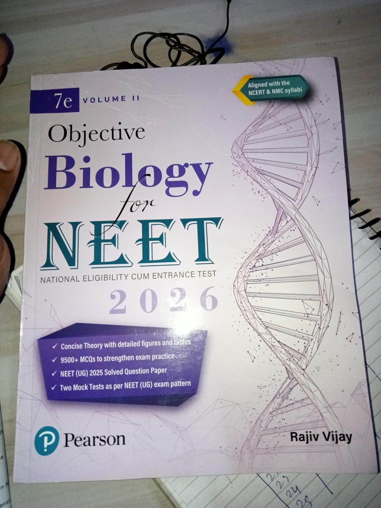 Pearson Objective Biology for NEET Volume II – 2026 | As Per NCERT ...