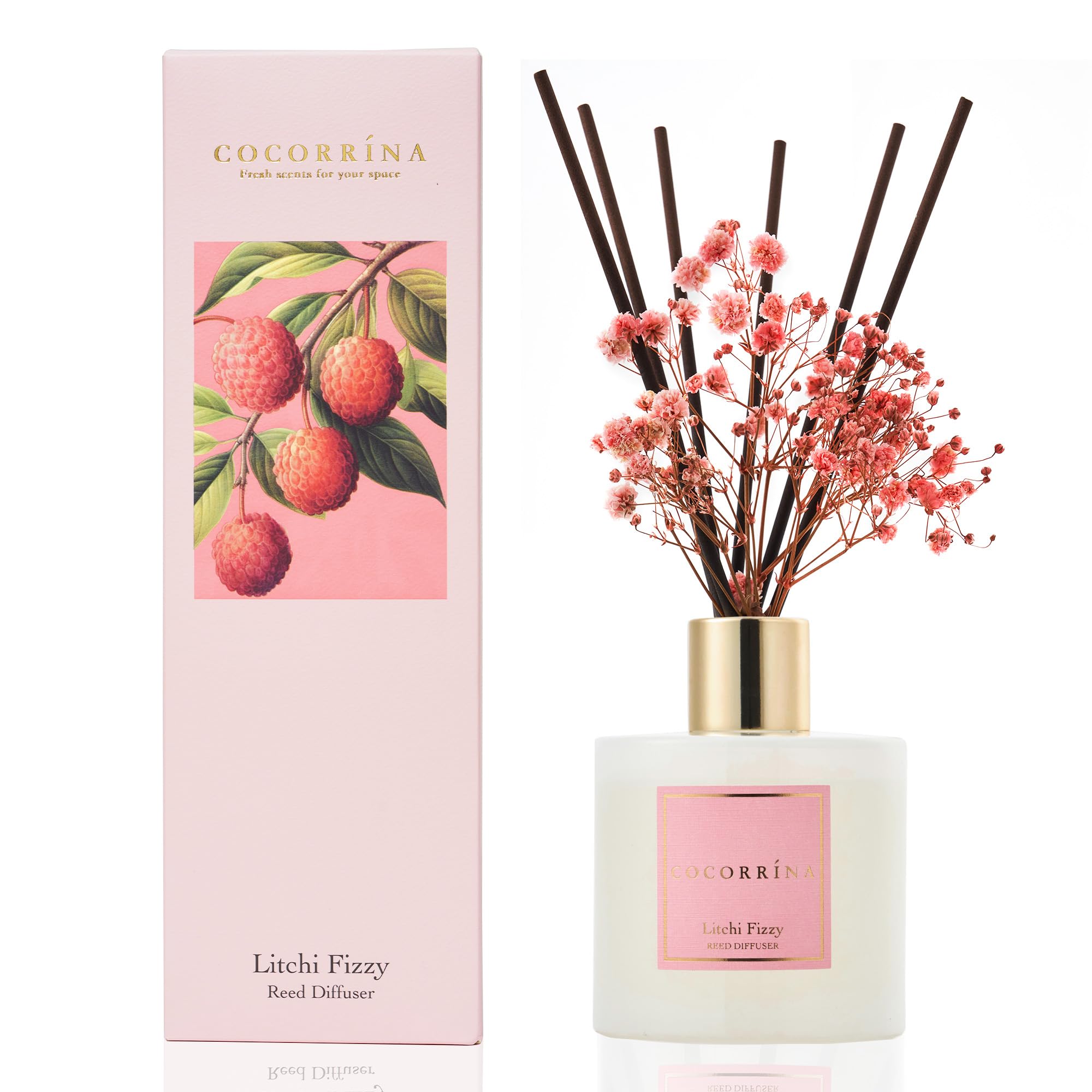 COCORRÍNA Reed Diffuser Set
