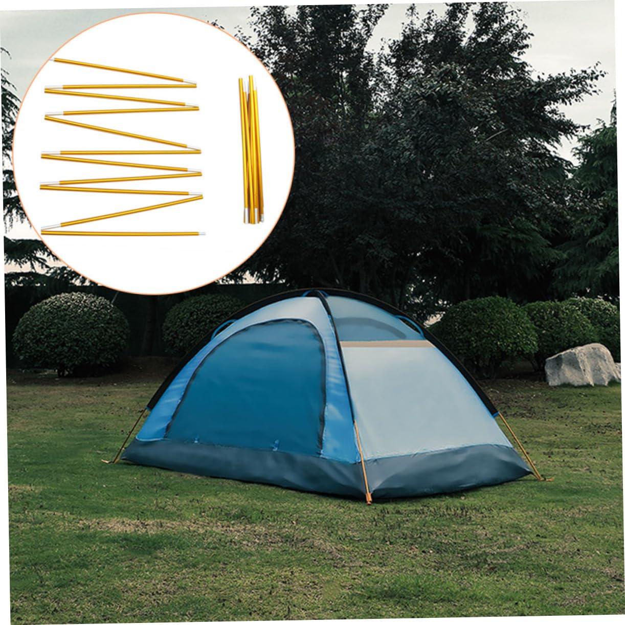 Toddmomy 2 Stück Zeltstangen Planenstange Für Zelt Flexibler Zeltüberdachungsstab Campingzelt Installationswerkzeuge Zelt Für Camping Einzelzelt Tragbarer Zeltstab Für Zelt