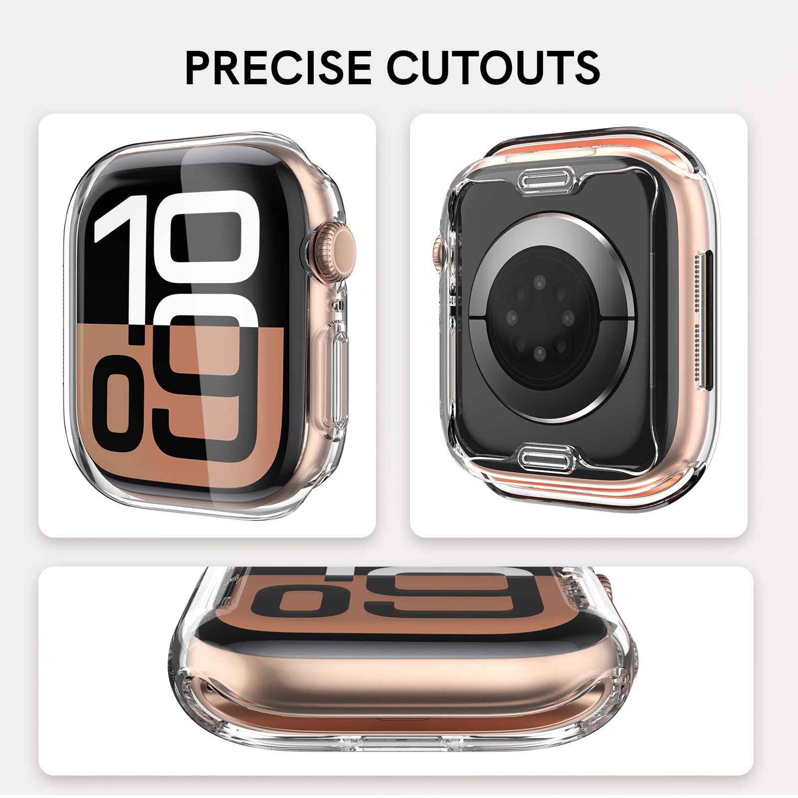 Delidigi for Apple Watch 11/10 Screen Protector 42mm - Image 2