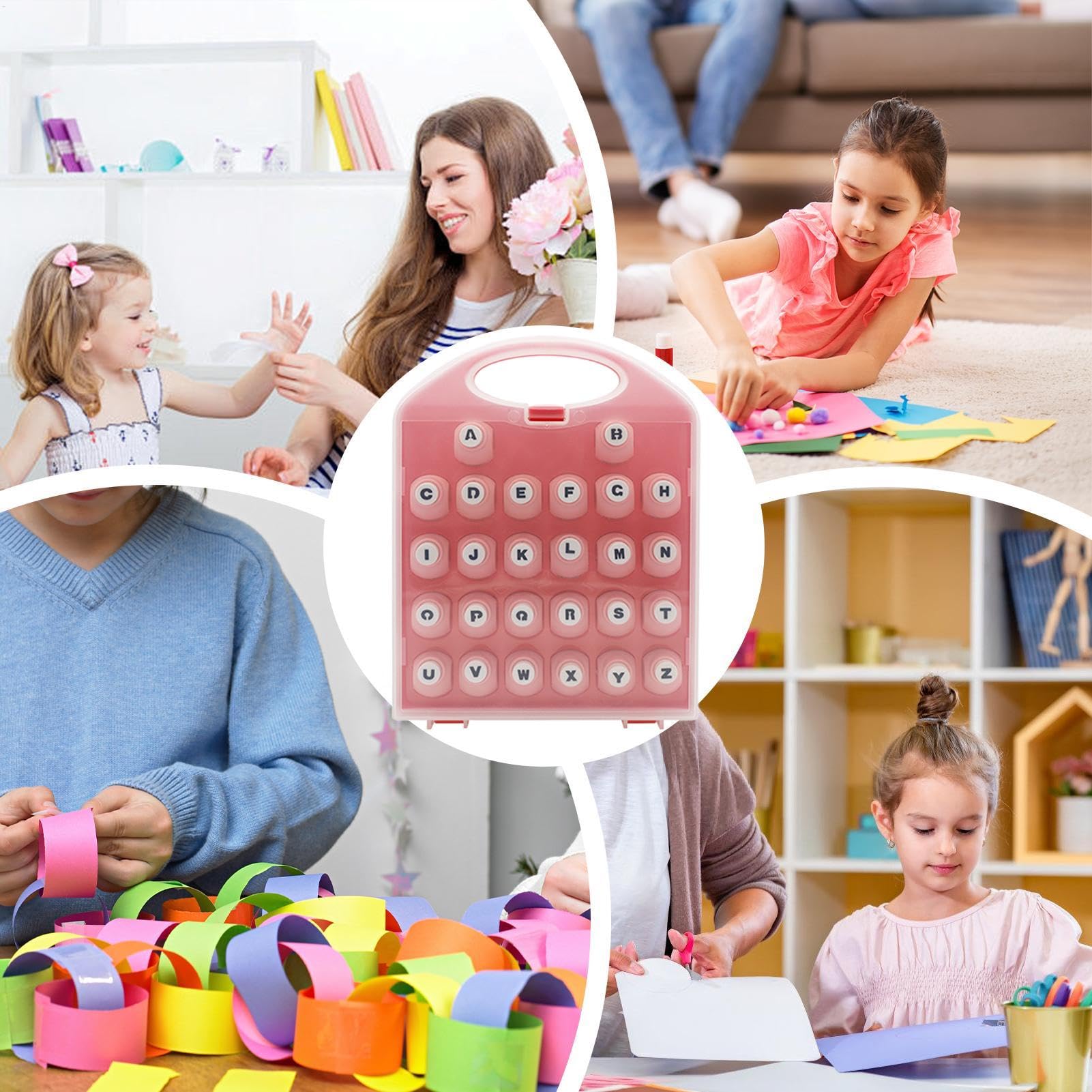 Perforadoras de papel para álbumes de recortes, juego de perforadoras de
