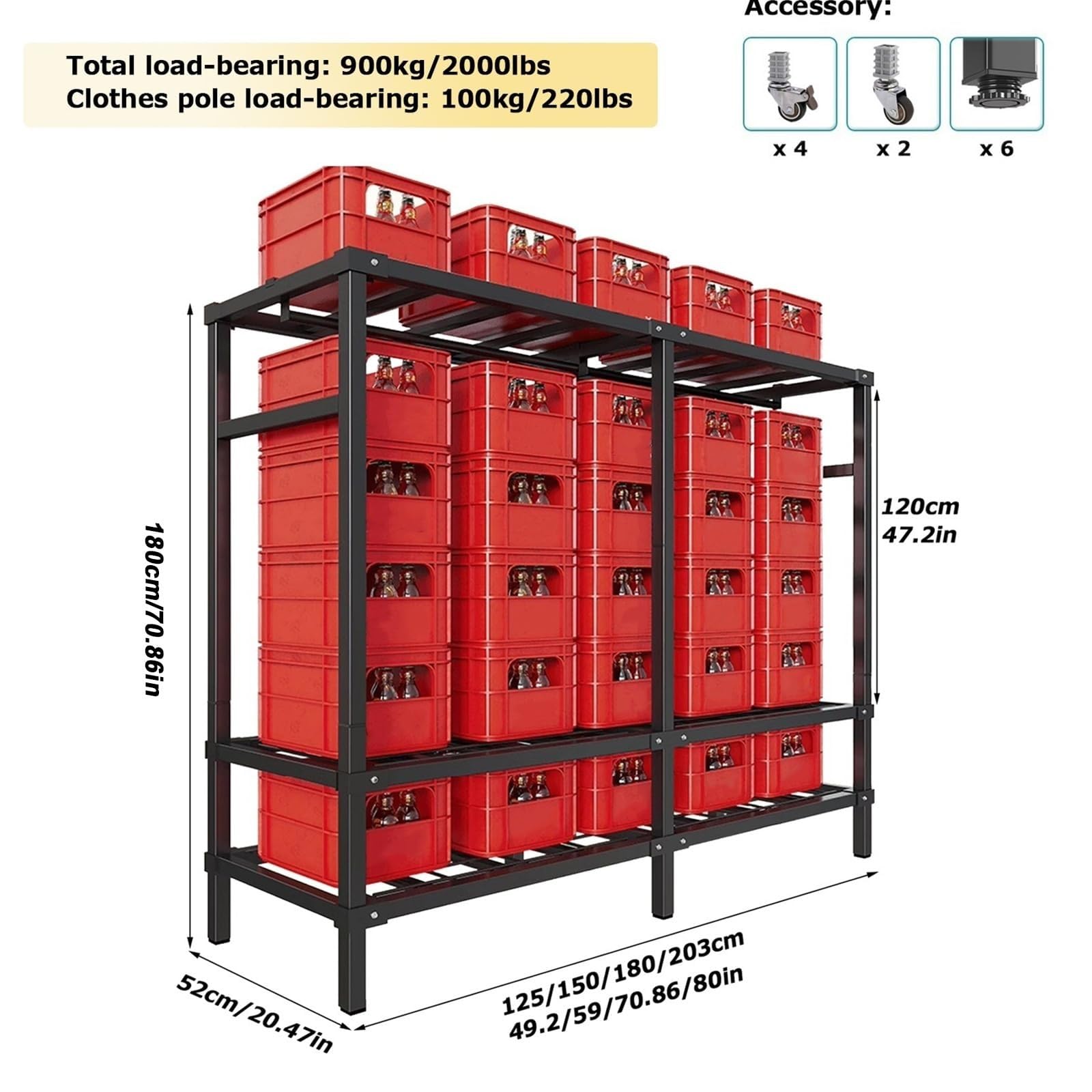 Amazon｜ワードローブ - クローゼット - カバー付きヘビーデューティ
