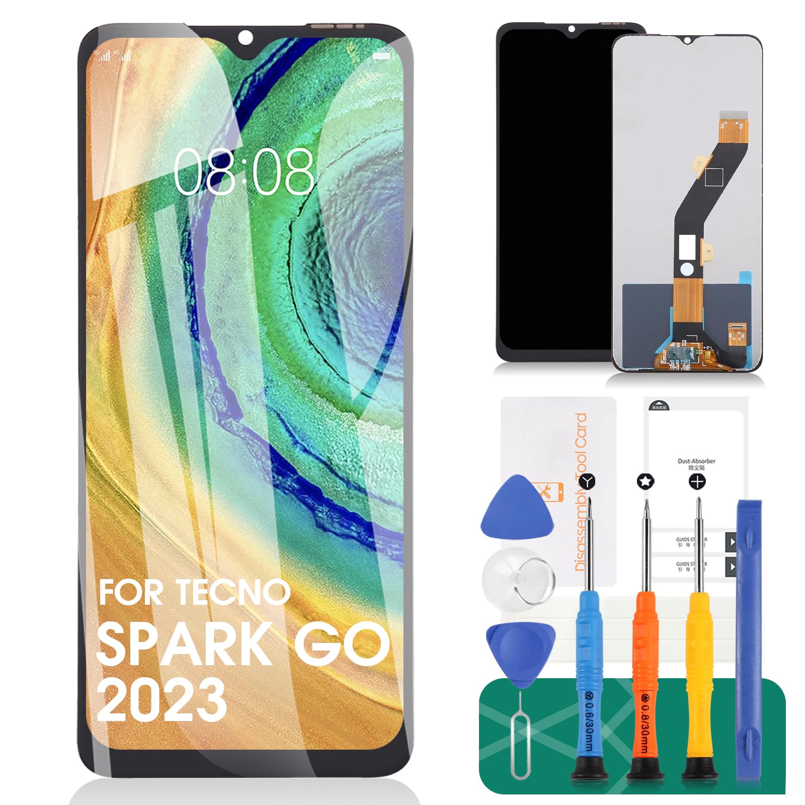 Amazon.com: for Tecno Spark Go 2023 Screen Replacement for Tecno