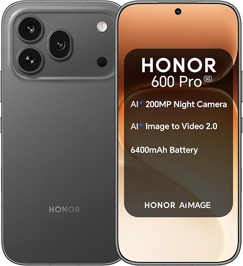HONOR 600 Pro 512 GB Black