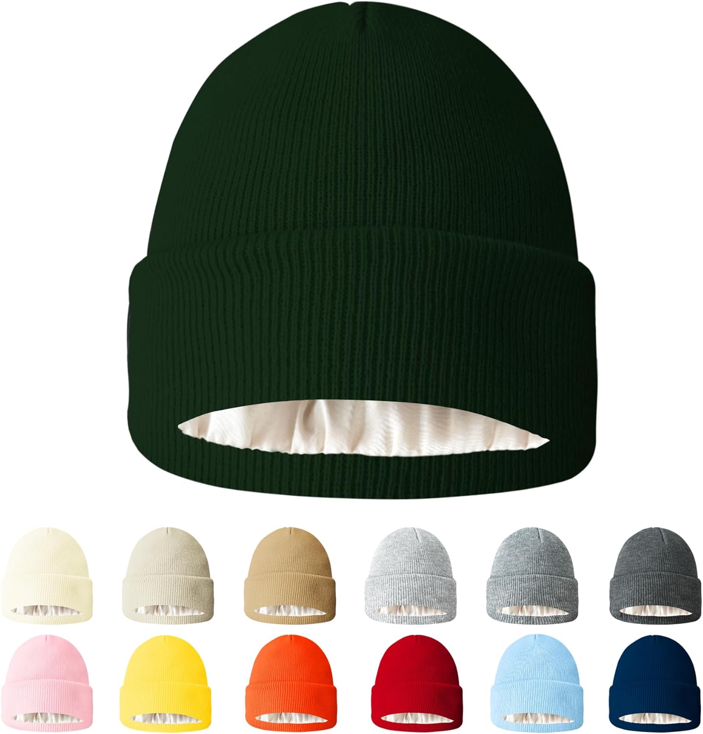 冬用ビーニー アクリルニット カフ付きプレーンハット スカルキャップ 暖かいビーニー 男女兼用