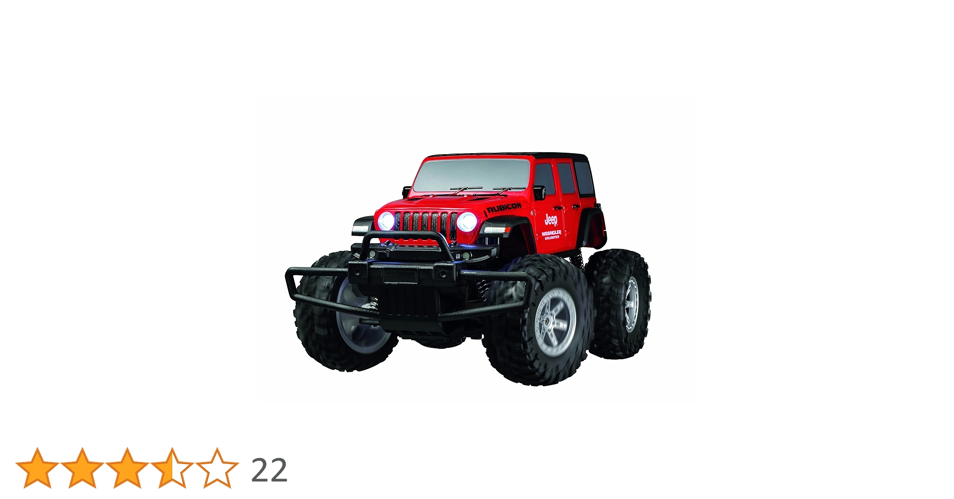 クライスラー　ジープ　ラングラー Jeep Wrangler 1/22 レッド UNLIMITED SAHARA（アンリミテッド サハラ） - Jeep Wrangler JL