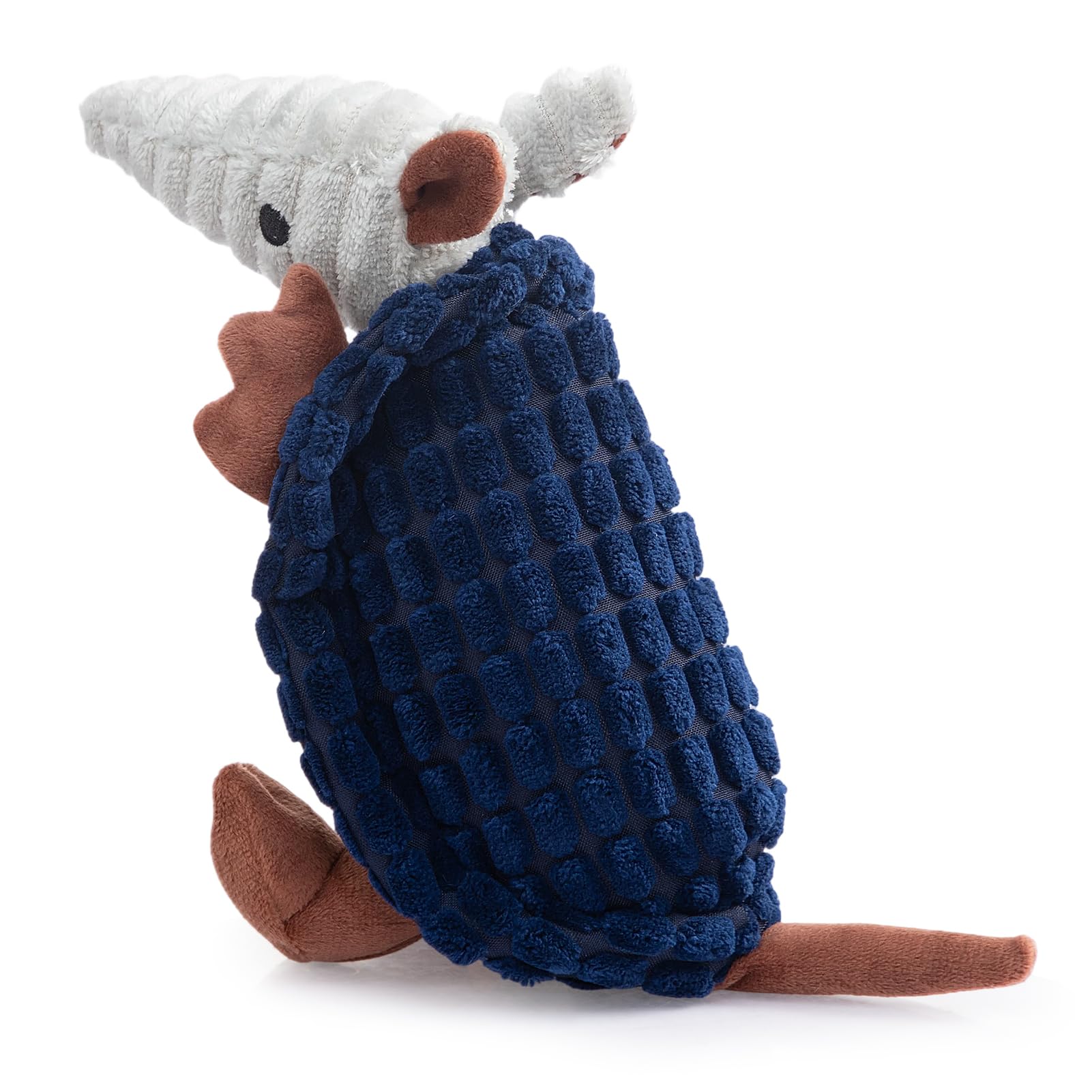 Hollypet Armadillo Squeaky Puppy Dog Toys for Small Medium Dogs, 8"