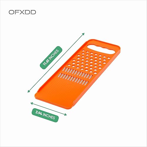 Miniatura 6 de Rallador de plástico coreano de zanahoria con mango - Trituradora de verduras y zanahorias