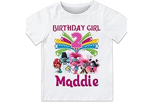 Poppy Trolls Birthday Matching Shirts for the Whole Family