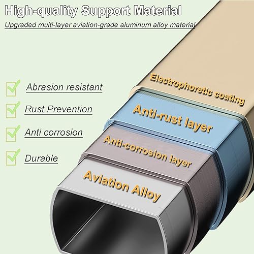 Miniatura 4 de Paquete de 2 sillas plegables de campamento, sillas de playa portátiles para exteriores, plegables, sillas de campamento estándar con marco de
