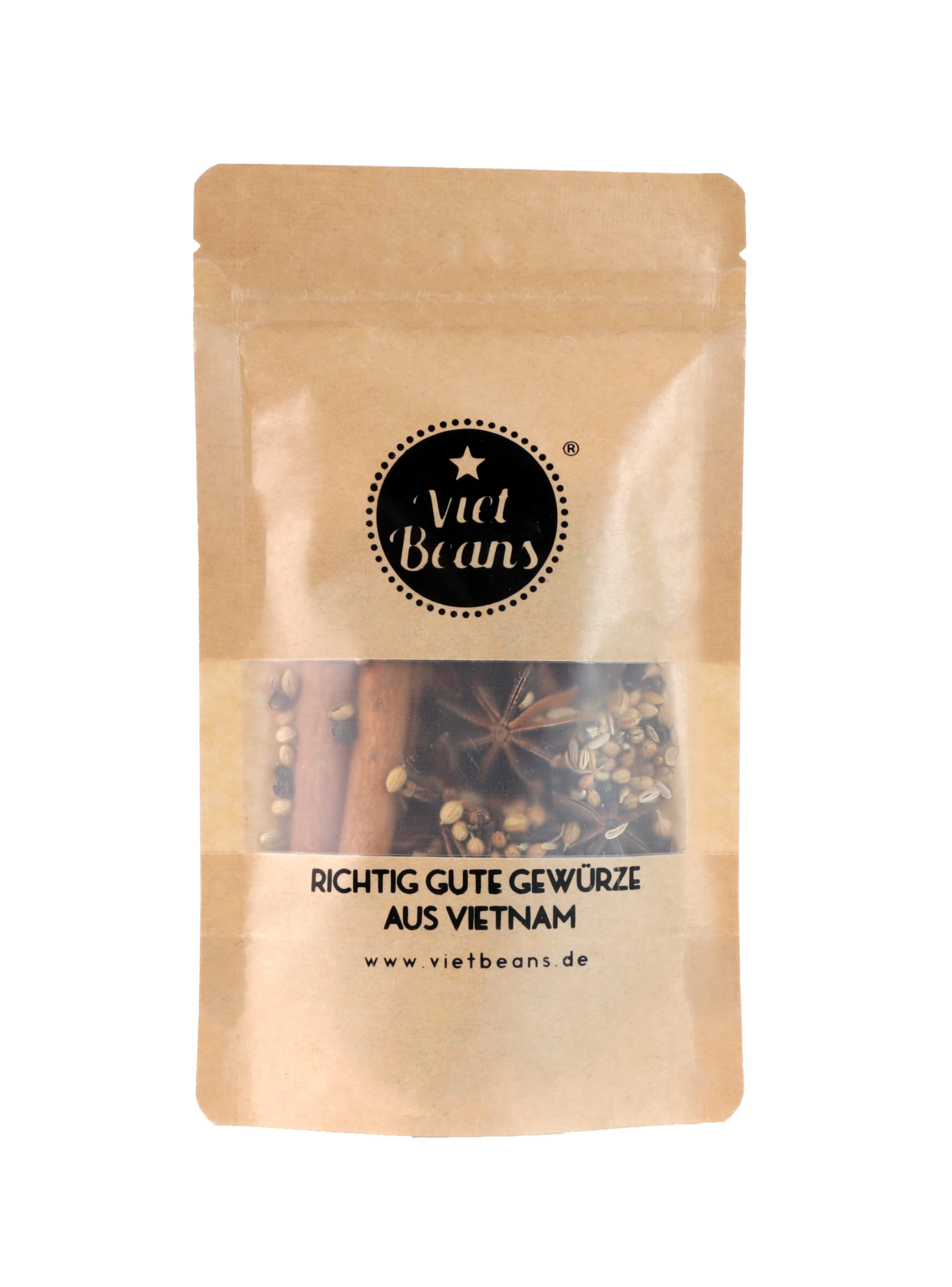 VietBeans Phở-Bò-Gewürzmischung, ganze Gewürze, 75 g
