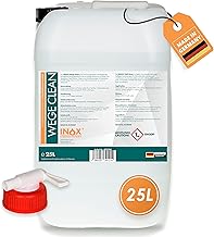 Inox® Effective Way Clean Stone Cleaner 25 L Intensive Exterior Green Growth Remover Algae Lichen & Moss Remover Cleans Stone, Concrete, Tiles & Facades