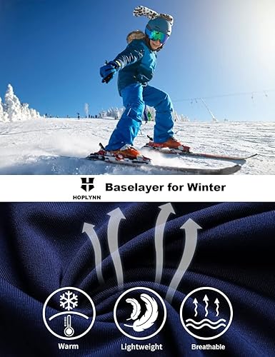 Vista 6 de HOPLYNN Paquete de 4 pantalones de compresión para niños y jóvenes, mallas atléticas, capa base debajo de los pantalones, equipo para deportes