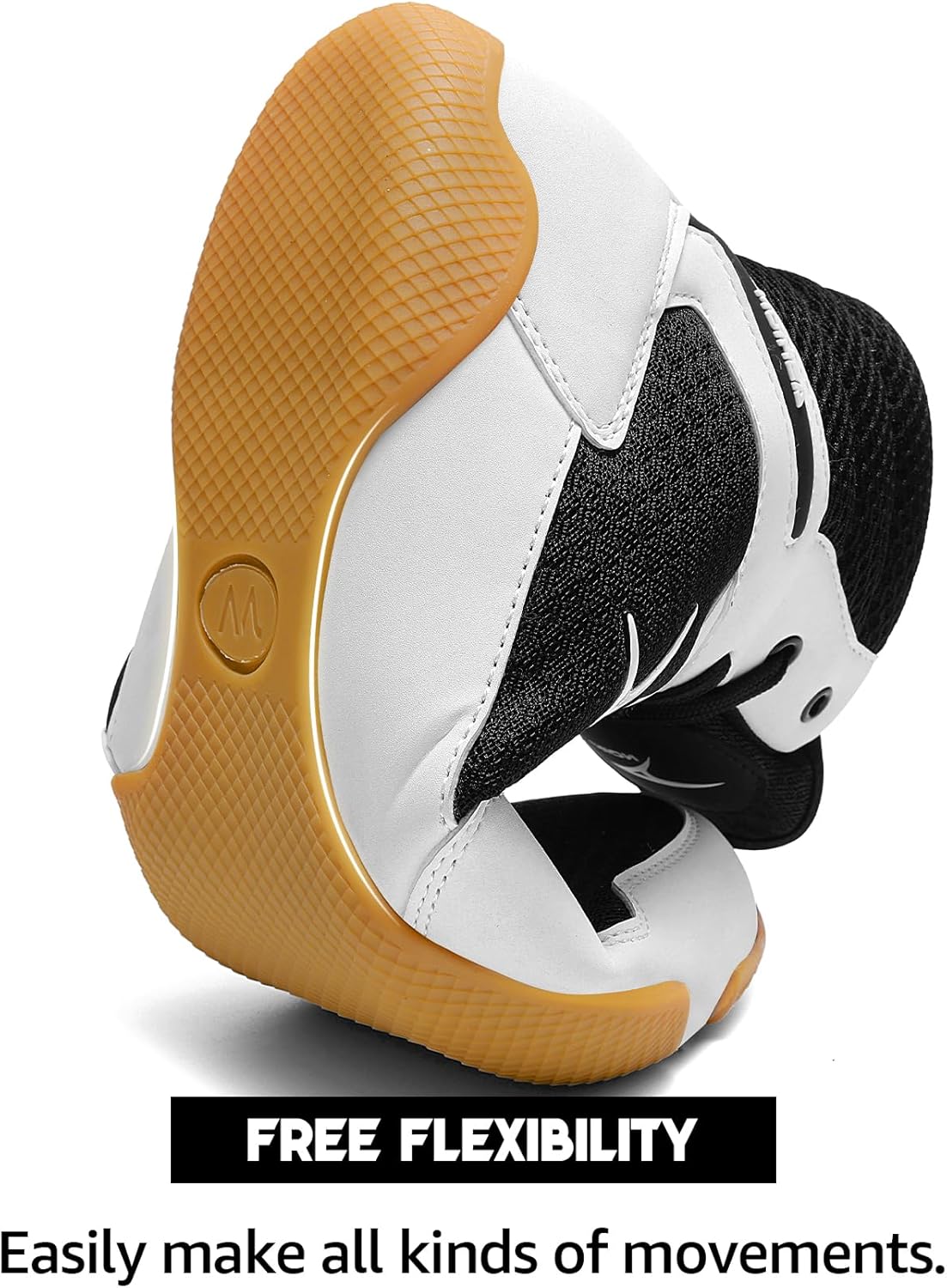 ASHION Men Wrestling Shoes Boxing Shoes High Top Fitness Sneakers Zero Drop Sole - Image 5