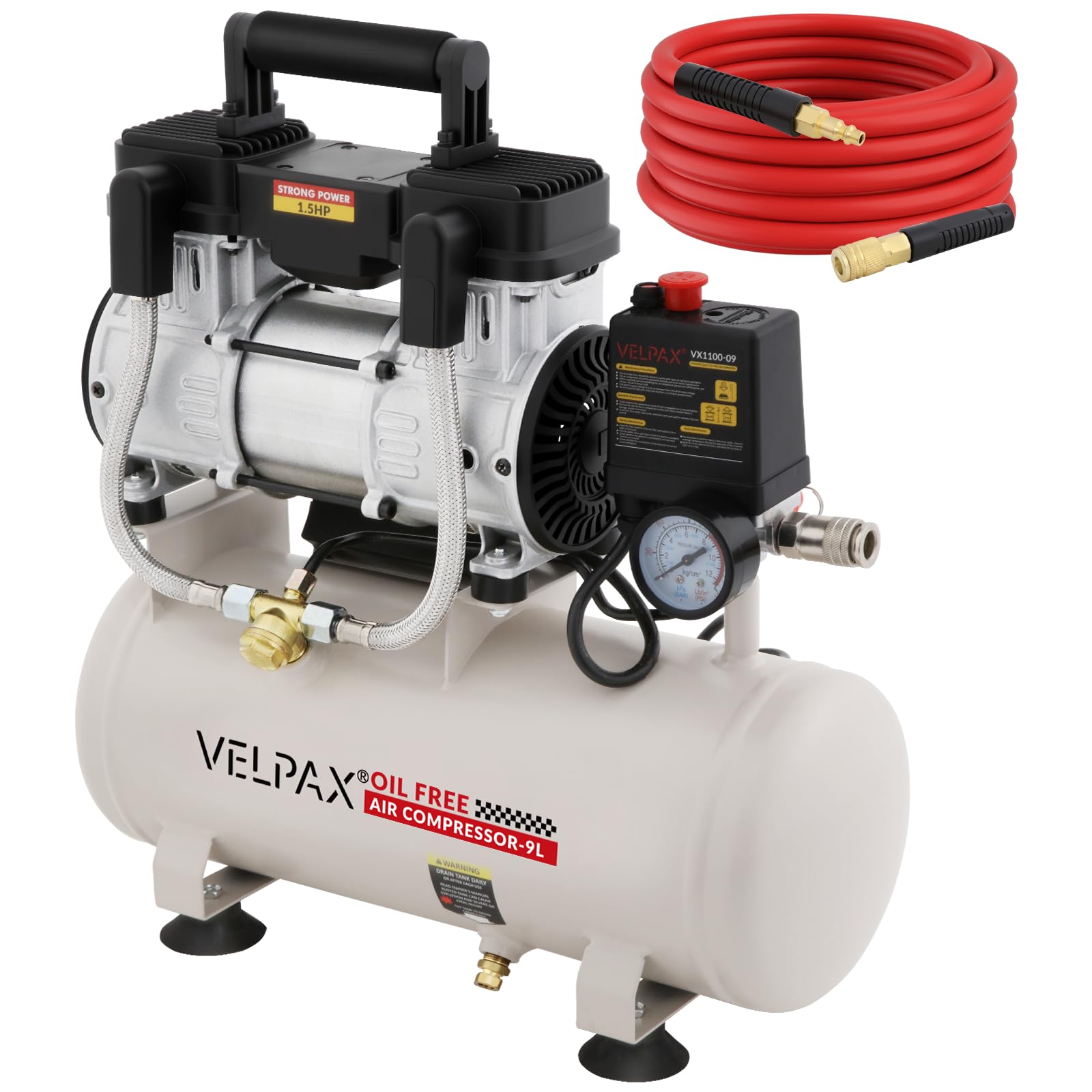 VELPAX Ultra Quiet Air Compressor