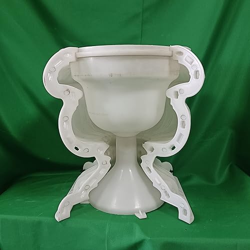 Miniatura 2 de Rezone D50cm Jardín Cemento Plástico Prefabricado Hormigón Maceta Moldes Decorativos Plantador para la Venta