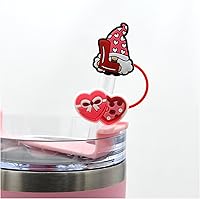 Vista 108 de Straw Cover Cap for Stanley Cup,Straw Topper Compatible for 30&40 Oz Tumbler with Handle,10mm 0.4in Dust-Proof Reusable Straw Tips Lids,Straw Tip