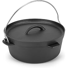 Northriver Casting Pre-Seasoned Cast Iron Dutch Oven 1.5 QT