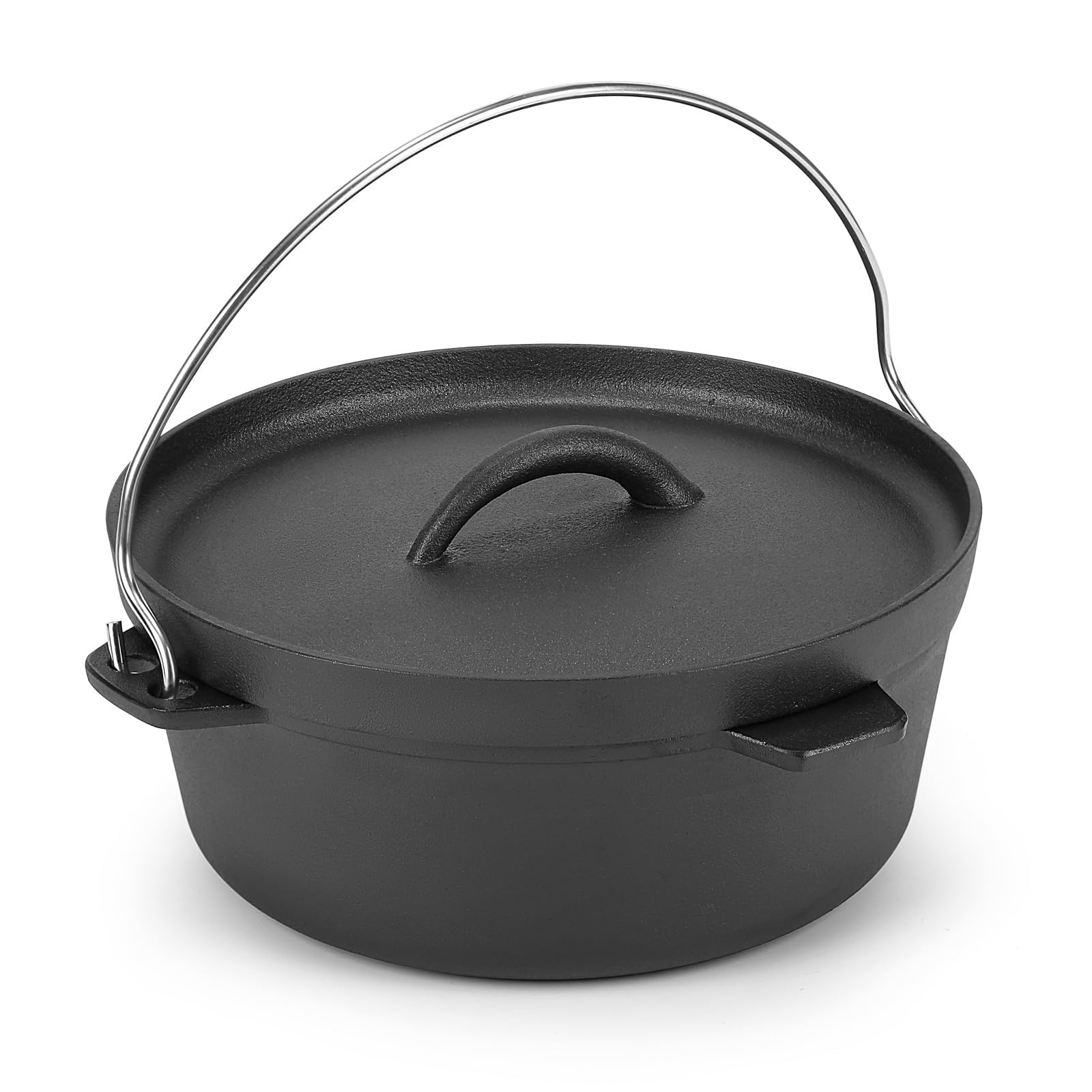 Northriver Casting Cast Iron Dutch Oven Pot, 1.5 Quart