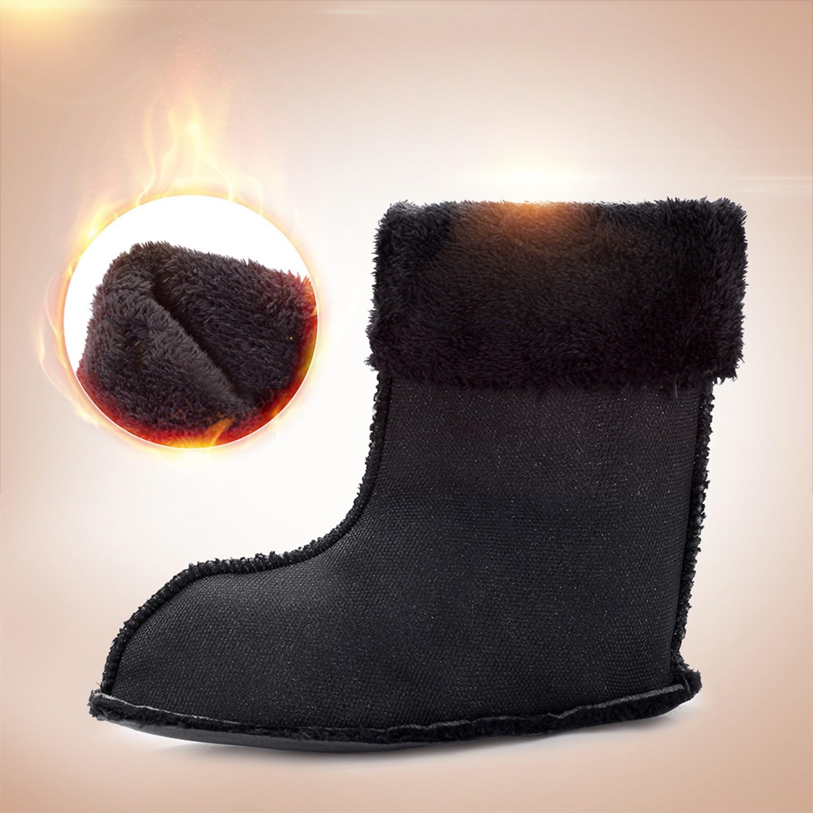 Botas de lluvia para hombre, forradas, botines de goma, botines impermeables, botas de lluvia, zapatos de goma, antideslizantes, de jardín, botas de lluvia, botas de tobillo