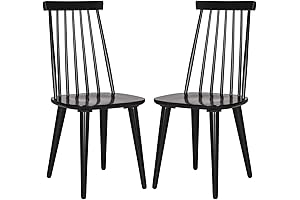 Safavieh Burris Farmhouse Spindle Chairs