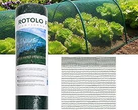 Anti-Hail Net for Vegetable Garden, Anti-Stair Net for Car, Garden, Double Reinforced Weft, Green, Size 4 x 10 Metres