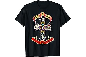 Slash Exclusive Adult Retro Rock Guns N' Roses Sublimation Graphic T-Shirt