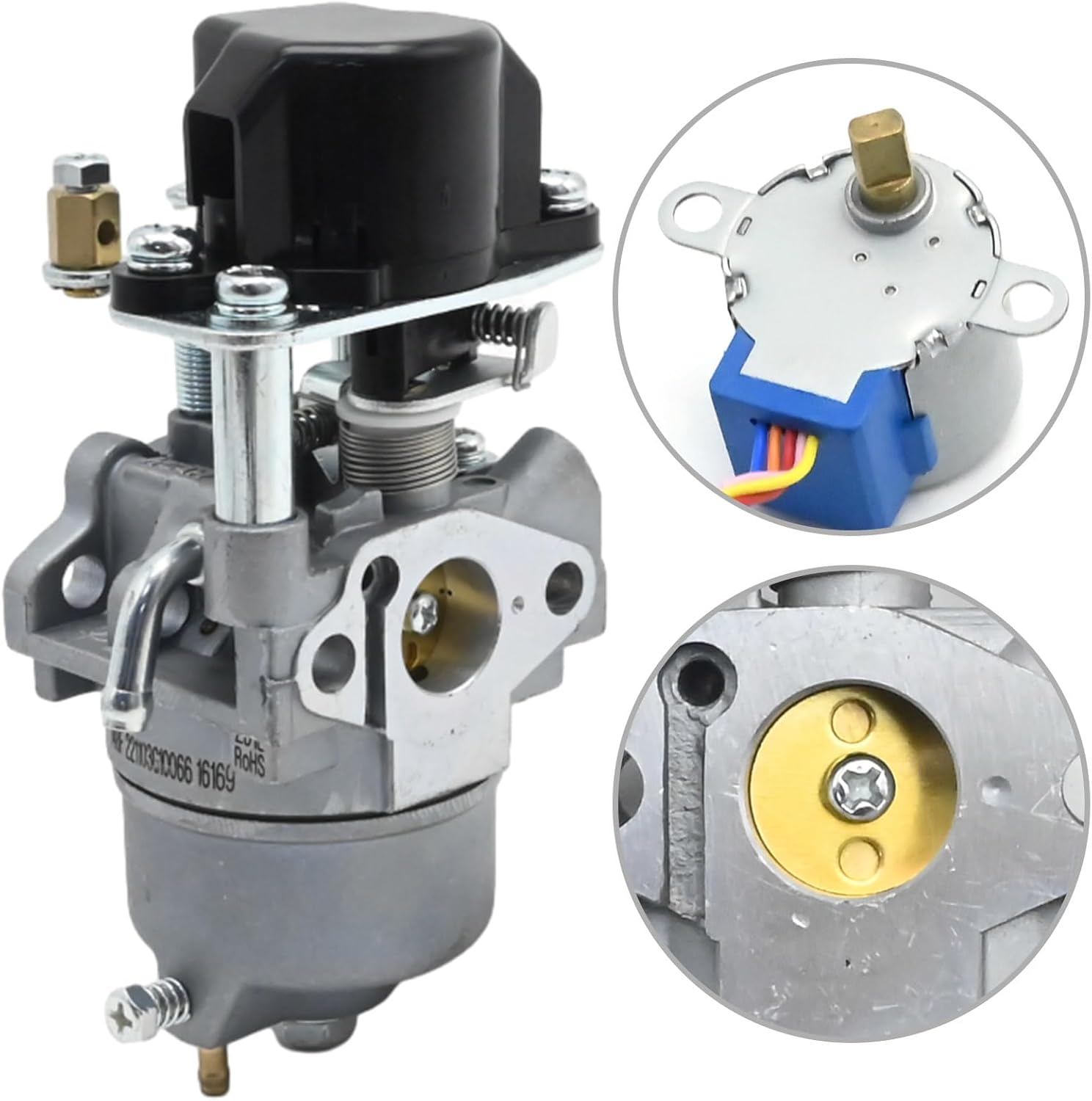 Anxingo 62523 Inverter Generator Carburetor Kit Replacement for Predator 1600 2000 Watt Inverter, A iPower SC2000i 2000, Rato RYi2300BT RYi2300BTA, Replaces 16100-Z800110 62.130000.00