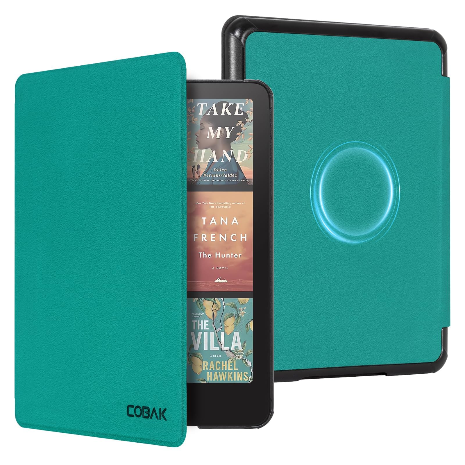 CoBak Etui magnetyczne do 7" Kindle Paperwhite 12. generacji 2024 i Kindle Colorsoft - Kompatybilne z iPhone MagSafe, do ładowarek bezprzewodowych Samsung/Belkin/Anker, automatyczne włączanie