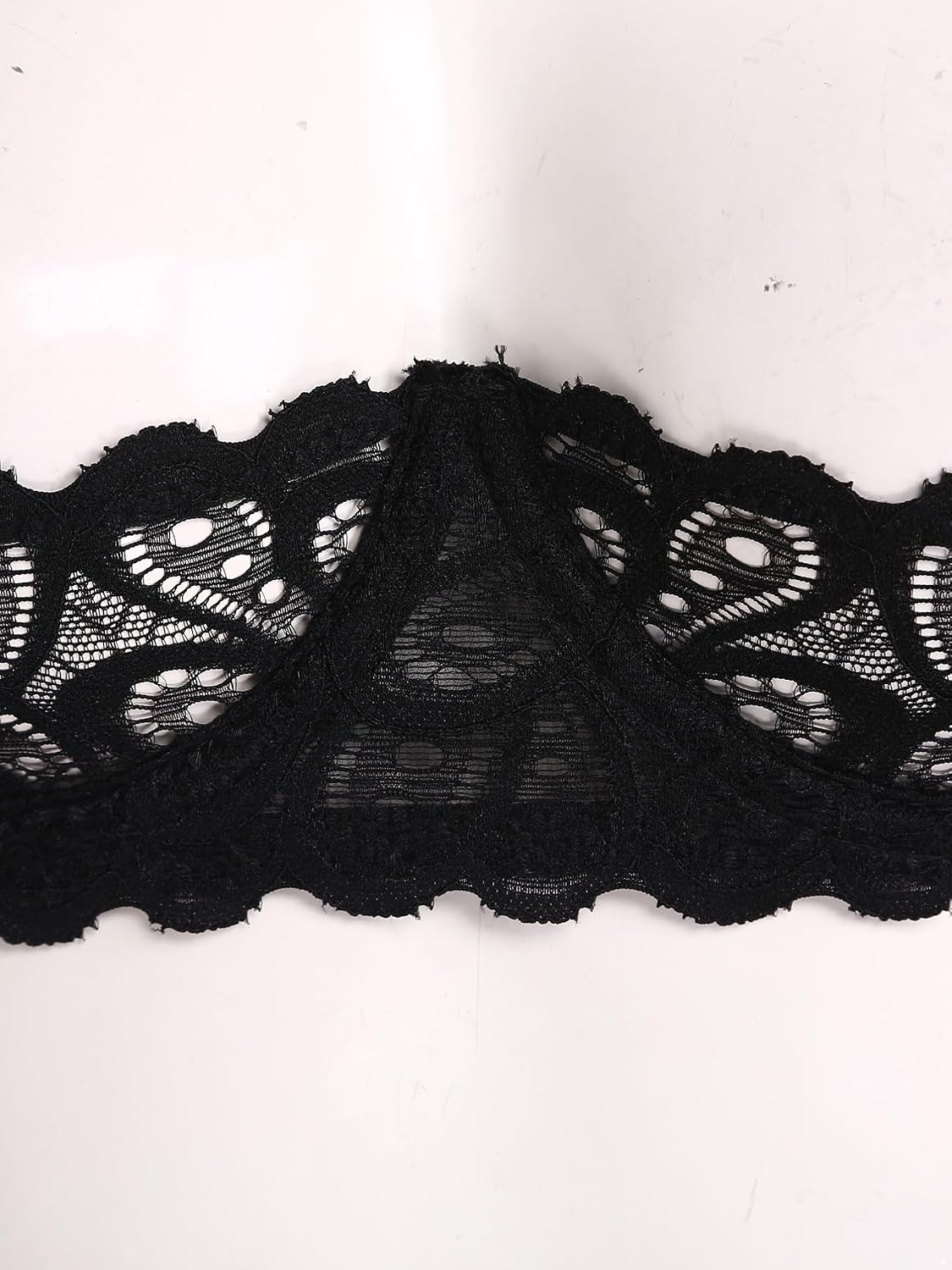 TiaoBug Women's Sexy 1/4 Cup Lingerie Set Lace Underwired Bralette See Through Push-up Bra Tops