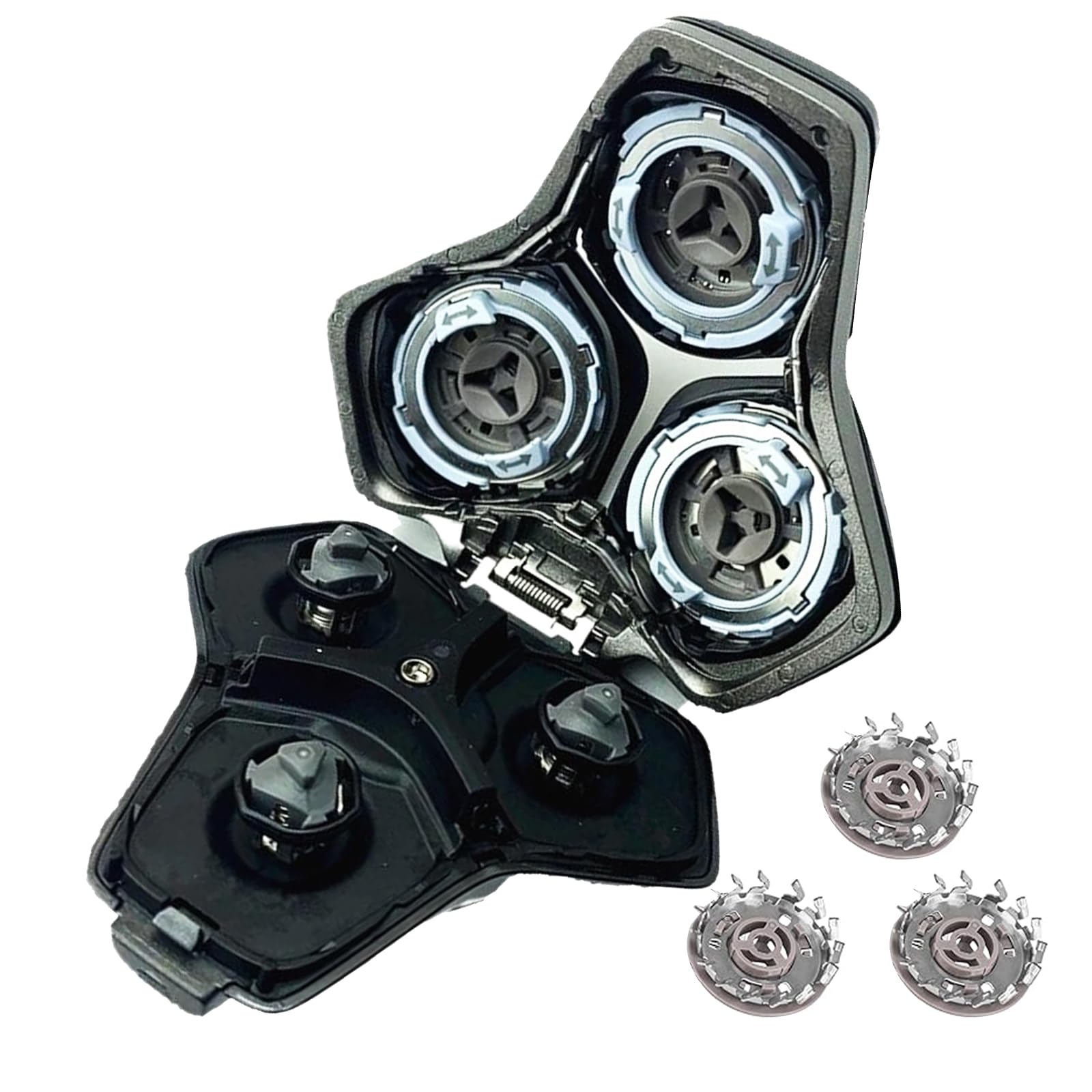 Rasierköpfe SH71/50 kompatibel mit Philips Series 5000 (S55XX) und Series 7000 (S7XX) 5000 7000 S7732 S7735 S7731 S7910 S8050 S9932 S9935 S9936 S7888 Scherköpfe Rasierern