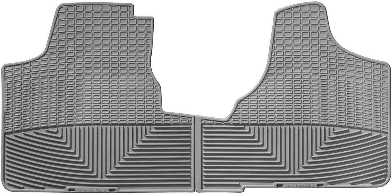 WeatherTech All-Weather Floor Mats for Chrysler Town & Country Van, Caravan, Grand Voyager - 1st Row (W16GR), Grey