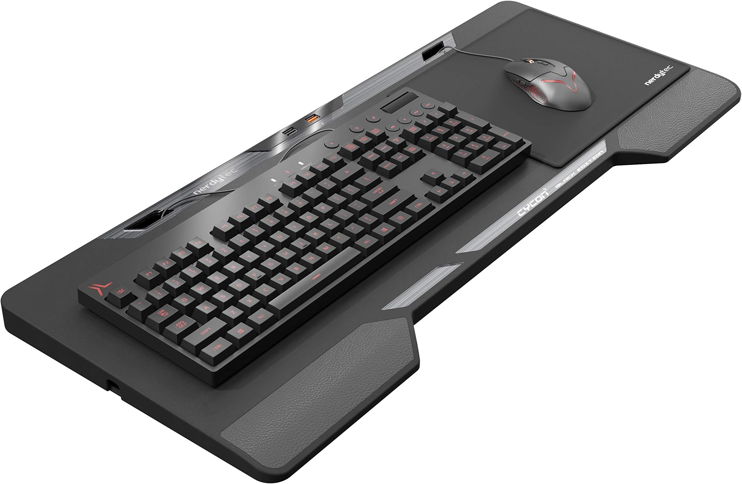 Couchmaster Lapboard² - Couch Gaming USB-Hub Desk for Mouse & Keyboard (for PC, PS4/5, Xbox One/Series X|S)