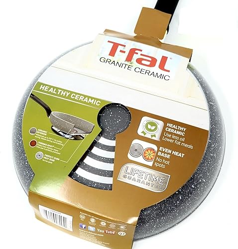 Miniatura 3 de T-fal Sartén de cerámica de granito de 10.5 pulgadas