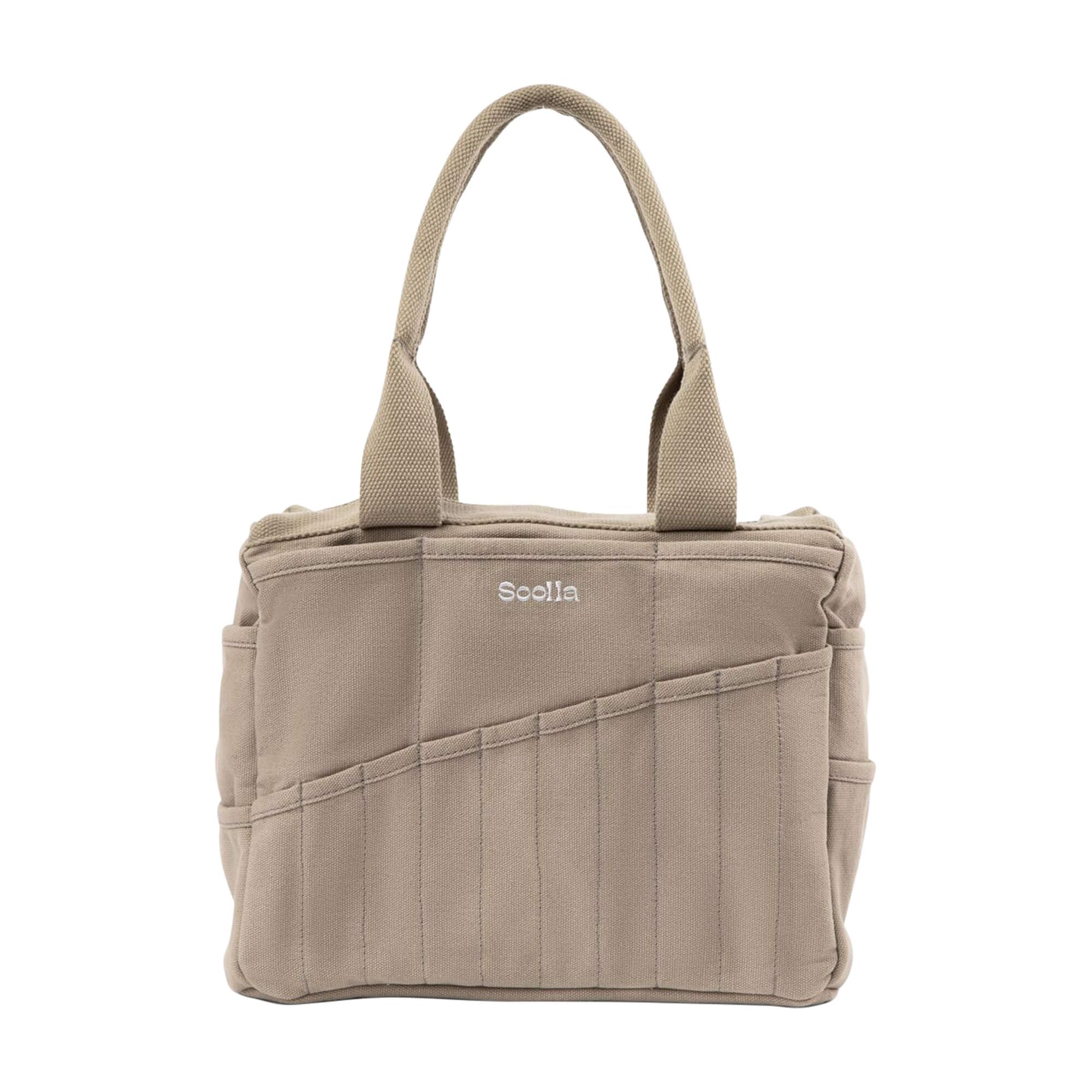 Soolla Studio Bag: Pottery Tool Bag & Craft Storage, Art Supply Organizer, Washable Tote, Knitting Yarn, Crochet Projects