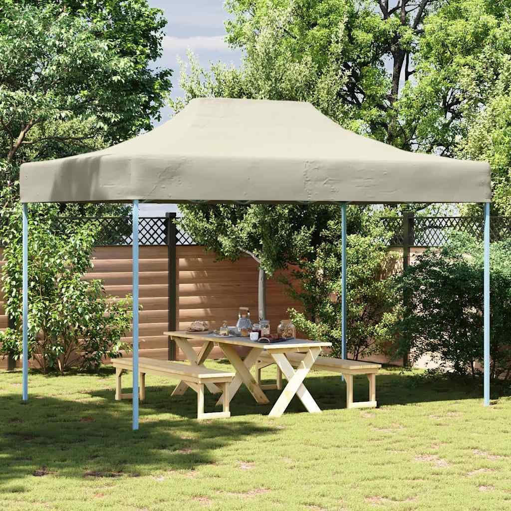 Genérico Carpa Plegable Profesional Acero Color Crema 3x4 m,Casa y jardín,Jardín,Artículos de Exterior,Estructuras de Exteriores,Carpas y cenadores-48892