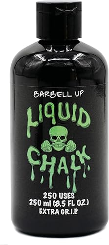 Vista 6 de Tiza líquida - Tiza de gimnasio para levantamiento de pesas, levantamiento de potencia, tiza de gimnasia para escalada y levantamiento de pesas