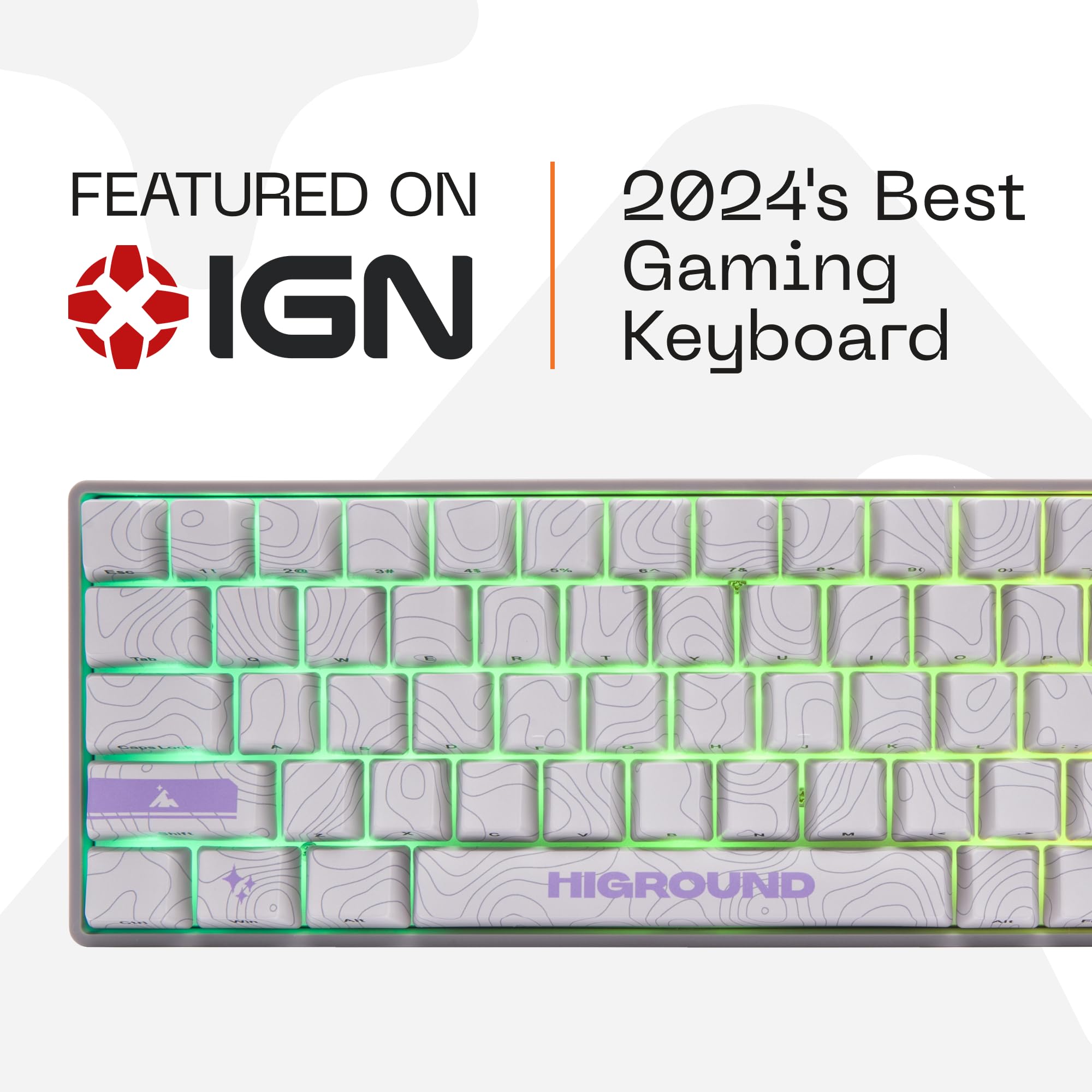 Amazon.co.jp: Higround Basecamp 65HE RETROSUPER キーボード 65